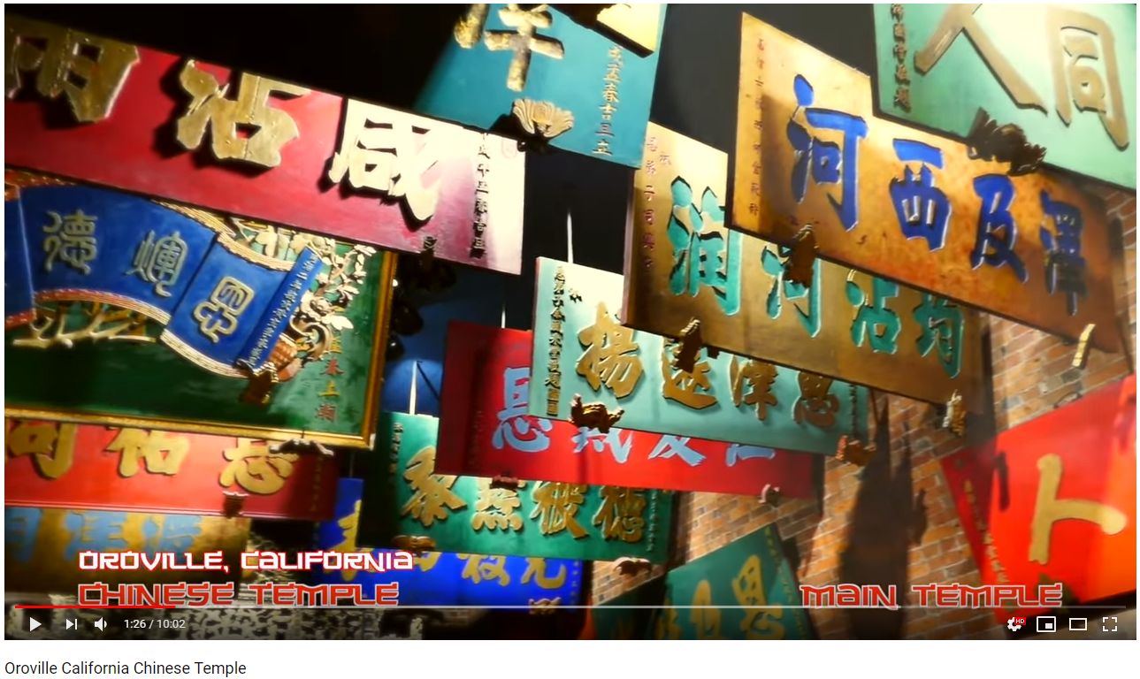 Chinese Temple Oroville Cali