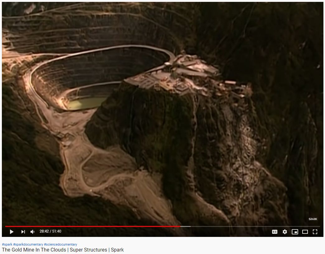 Gold Mine in Clouds 3