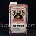Asphaltum, Darkening Liquid, 1 Pint @ seppleaf.com Asphaltum, Darkening Liquid, 1 Pint @ seppleaf.com
