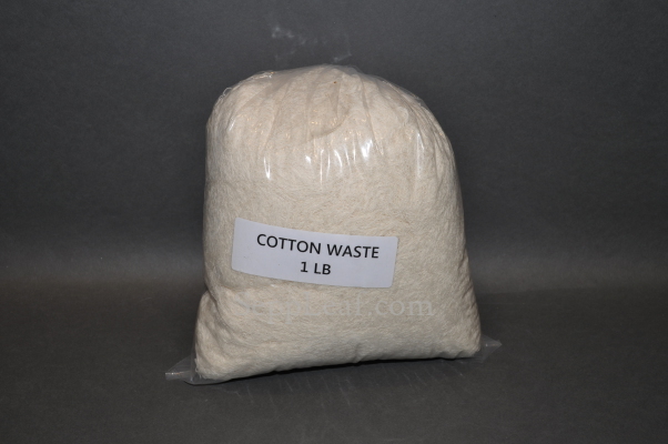 Cotton Waste, 1 pound @ seppleaf.com