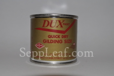 Dux Quick Oil Size, Clear, 1/4 Pint @ seppleaf.com Dux Quick Oil Size, Clear, 1/4 Pint @ seppleaf.com